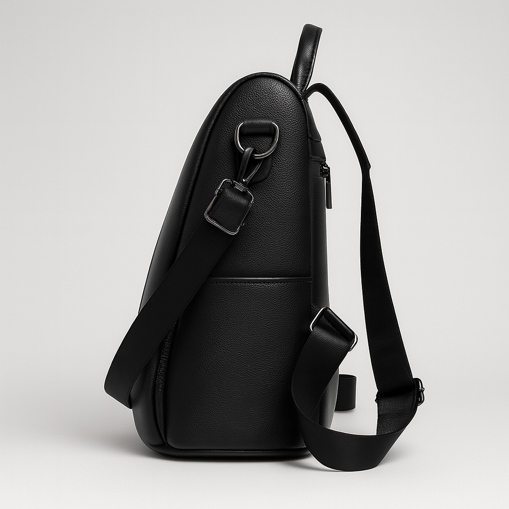 Ella | Anti-diefstal leren rugzak