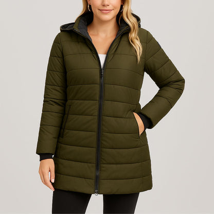 Myra | Lange donsjas