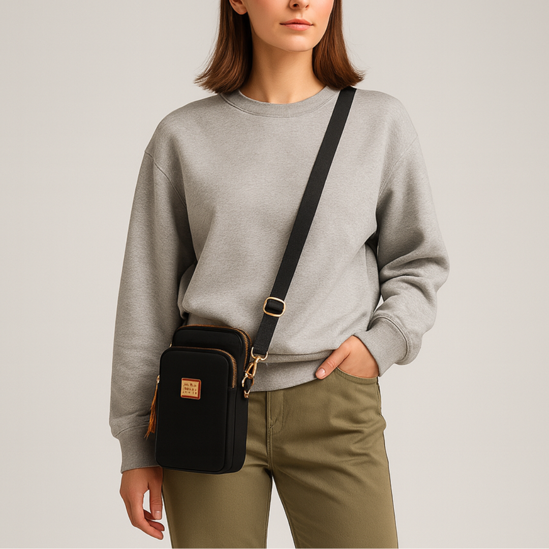 Liza | Stijlvolle 3-laags schoudertas