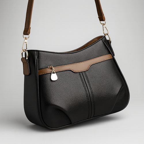 Stylish shoulder bag with adjustable strap