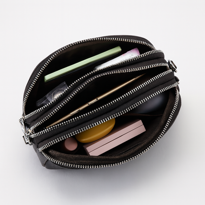 Jasmine | Vintage echte leren schoudertas voor dames