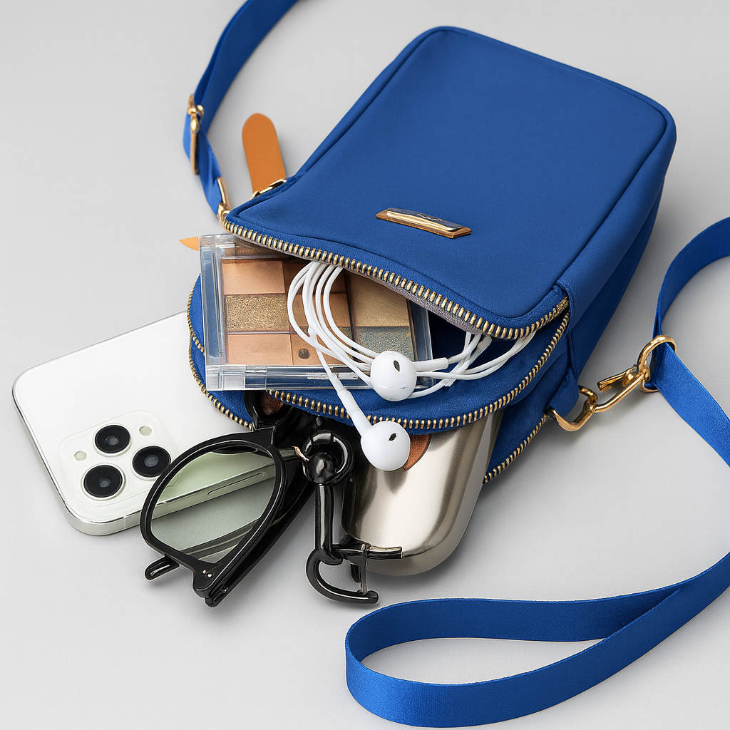 Liza | Stijlvolle 3-laags schoudertas