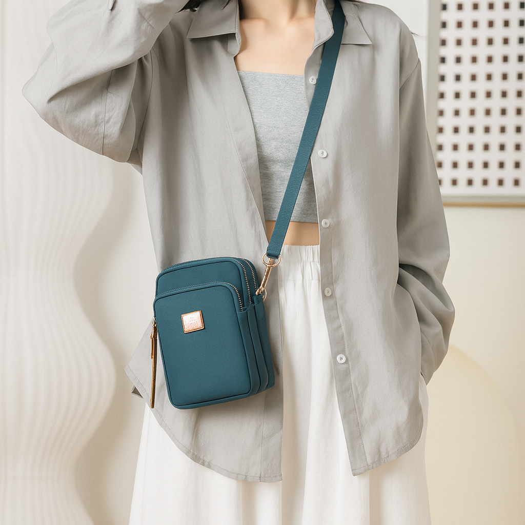 Liza | Stijlvolle 3-laags schoudertas