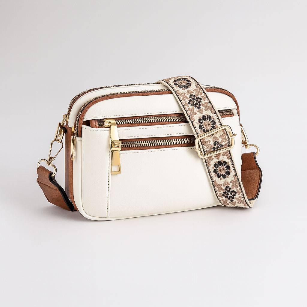 Maxine | Elegante leren schoudertas