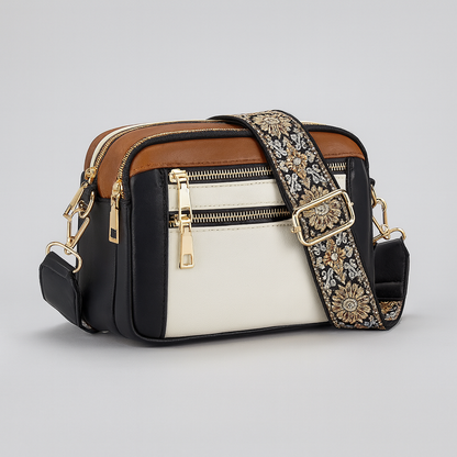 Maxine | Elegante leren schoudertas