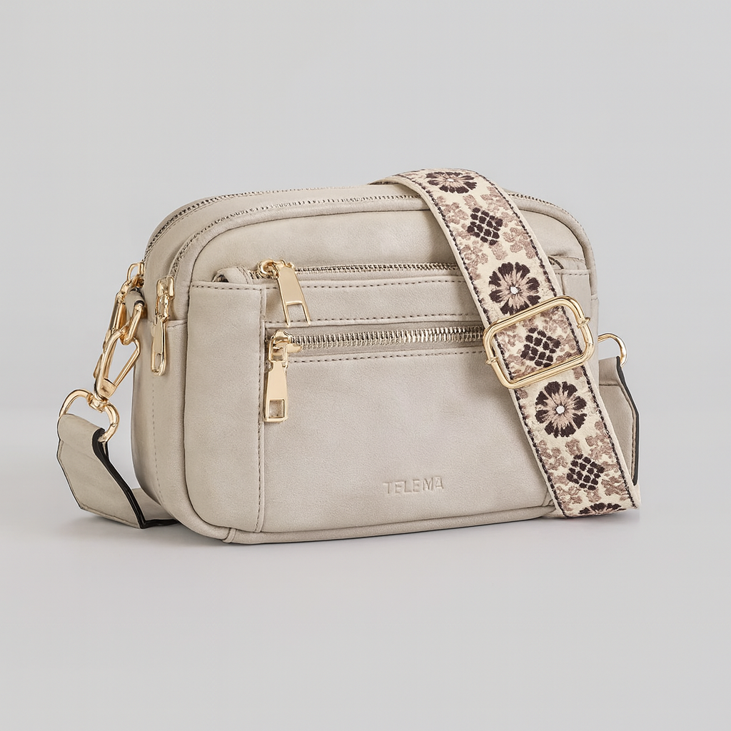 Maxine | Elegante leren schoudertas