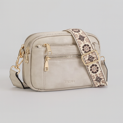 Maxine | Elegante leren schoudertas