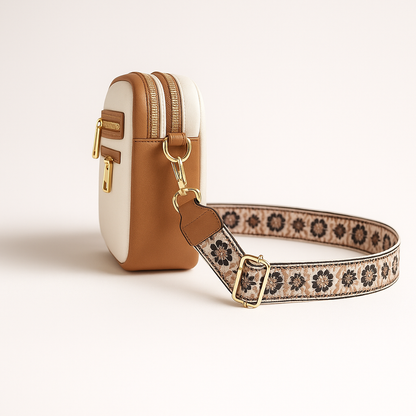 Maxine | Elegante leren schoudertas