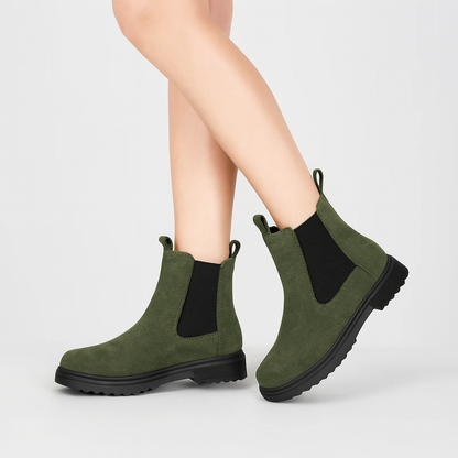 Kris | Elastische enkellaarsjes voor dames