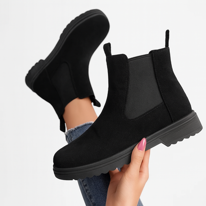 Kris | Elastische enkellaarsjes voor dames