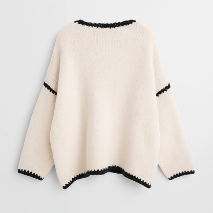 Arabella | Trui met lange mouwen van gebreide stof