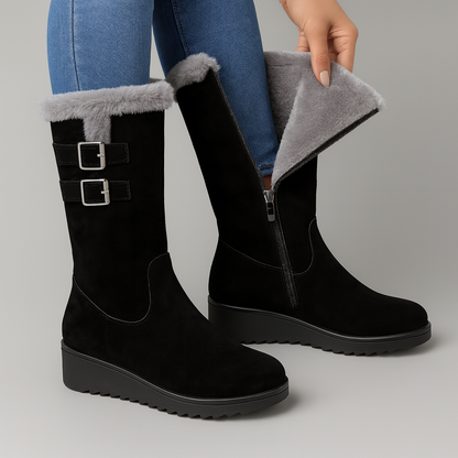 Lily | Laarsjes met middelhoog model