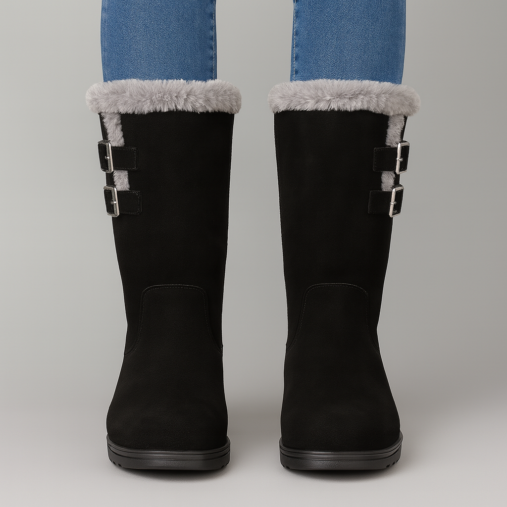 Lily | Laarsjes met middelhoog model