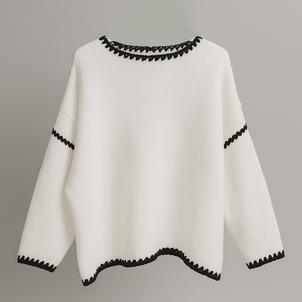 Arabella | Trui met lange mouwen van gebreide stof