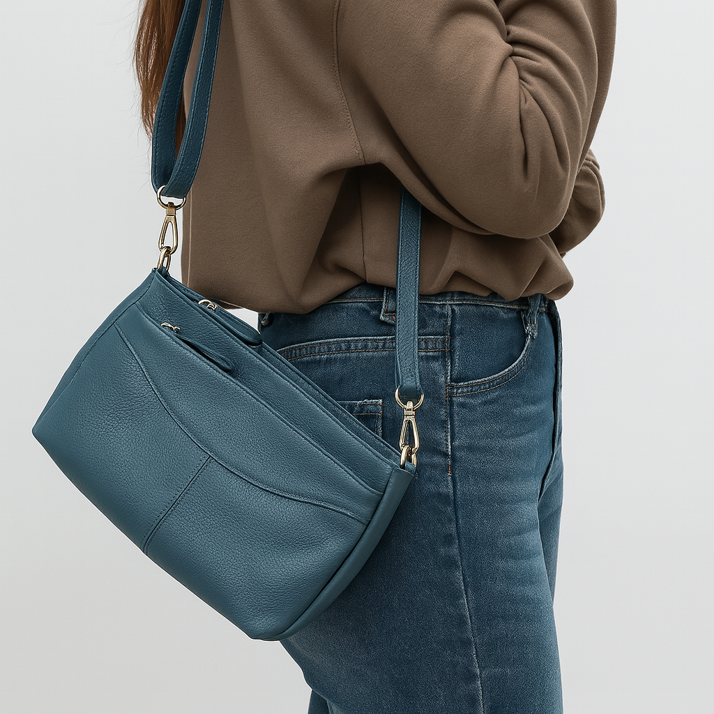 Clara | Schoudertas van echt leer