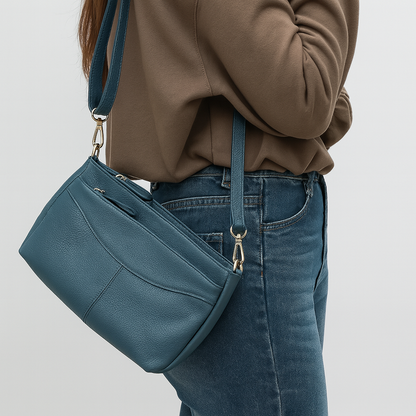 Clara | Schoudertas van echt leer