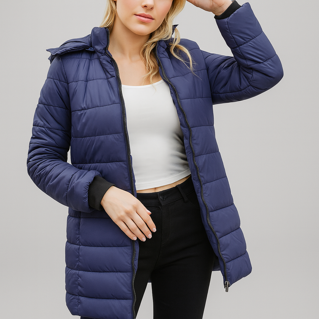 Myra | Lange donsjas