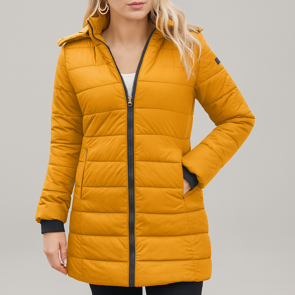 Myra | Lange donsjas