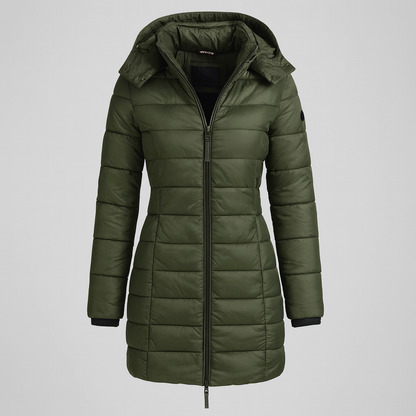 Myra | Lange donsjas