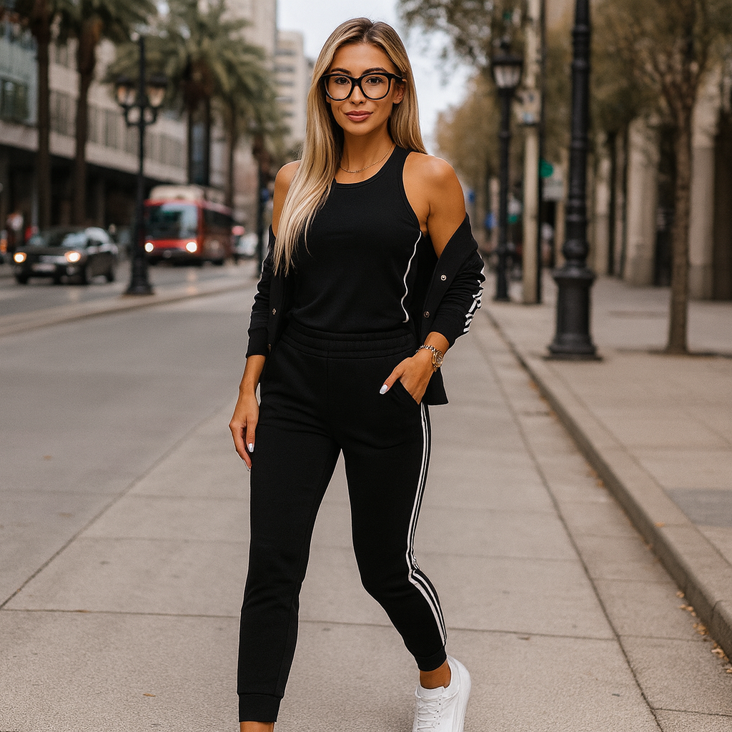 Mia | Gestreept 3-Delig Dames Set