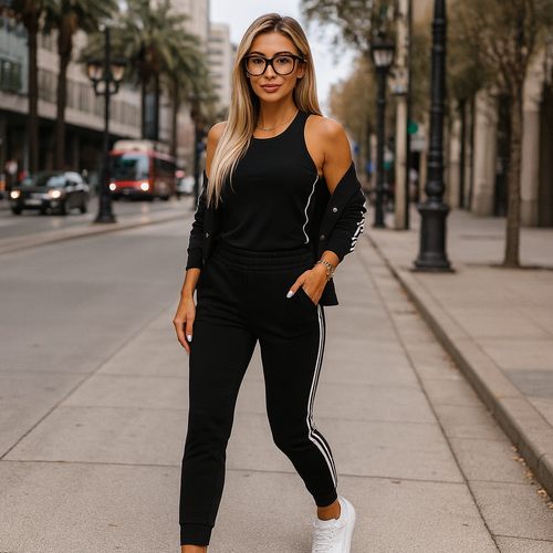 Striped 3-Piece Women's Set