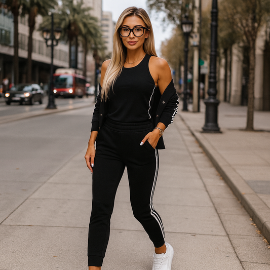 Mia | Gestreept 3-Delig Dames Set