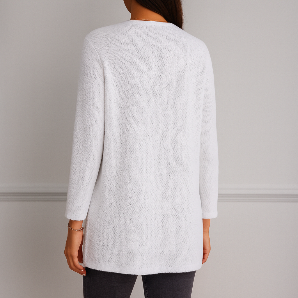 Alice | Casual open-front gebreide jas