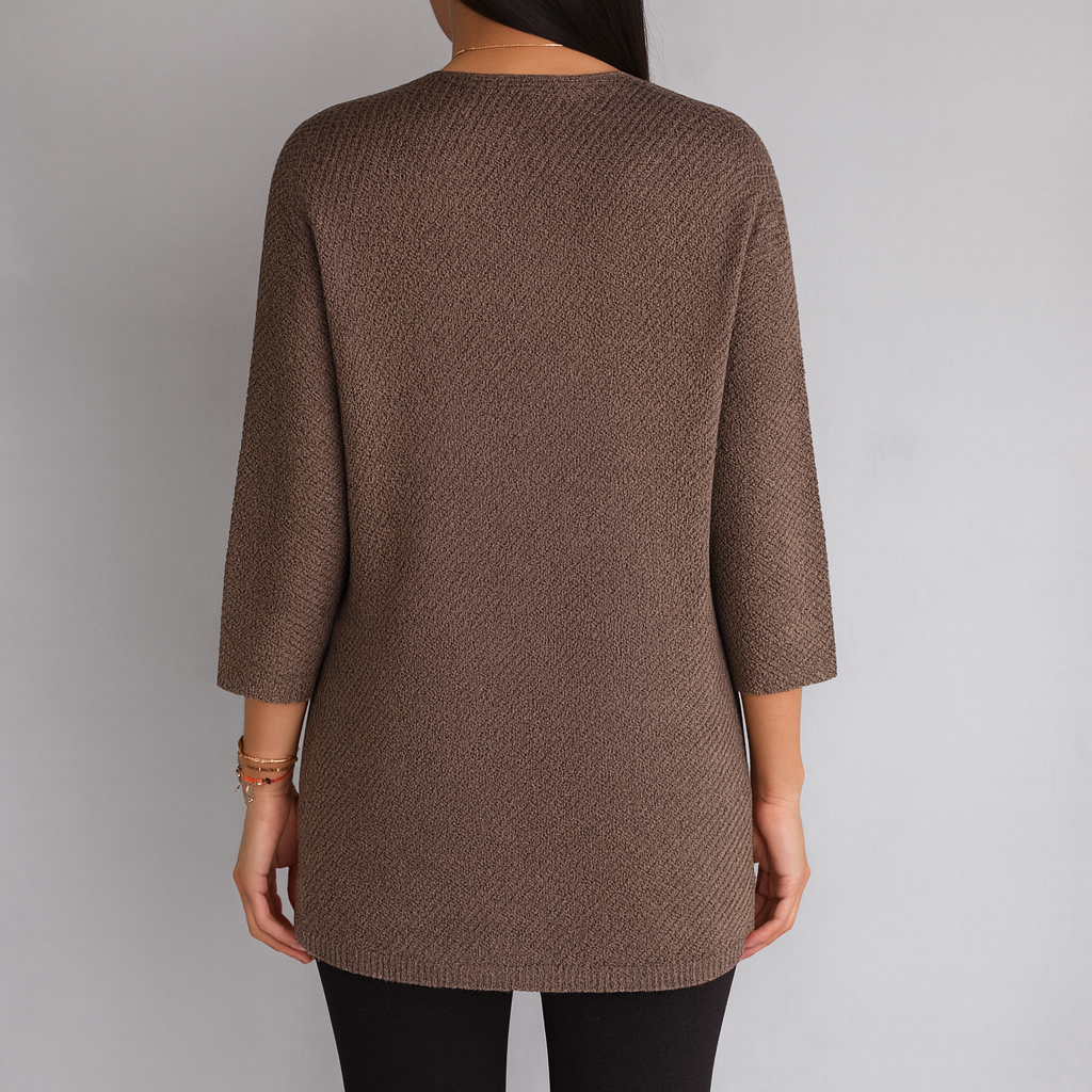 Alice | Casual open-front gebreide jas