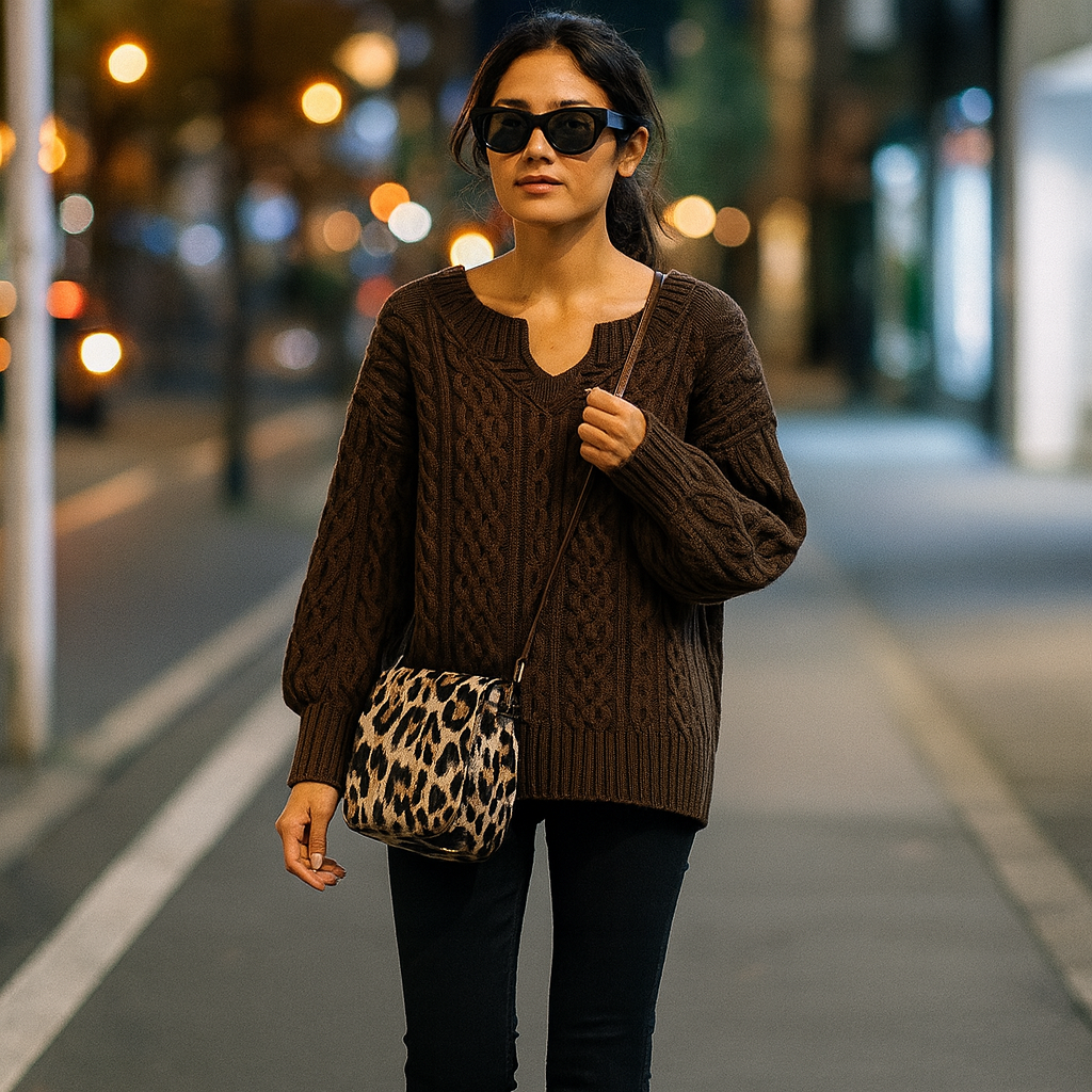 Sylvie | Gedraaide Wintertrui