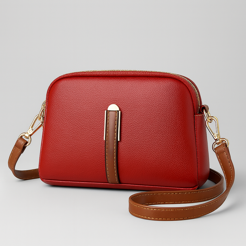 Catriona | Minimalistische schoudertas in schelpvorm