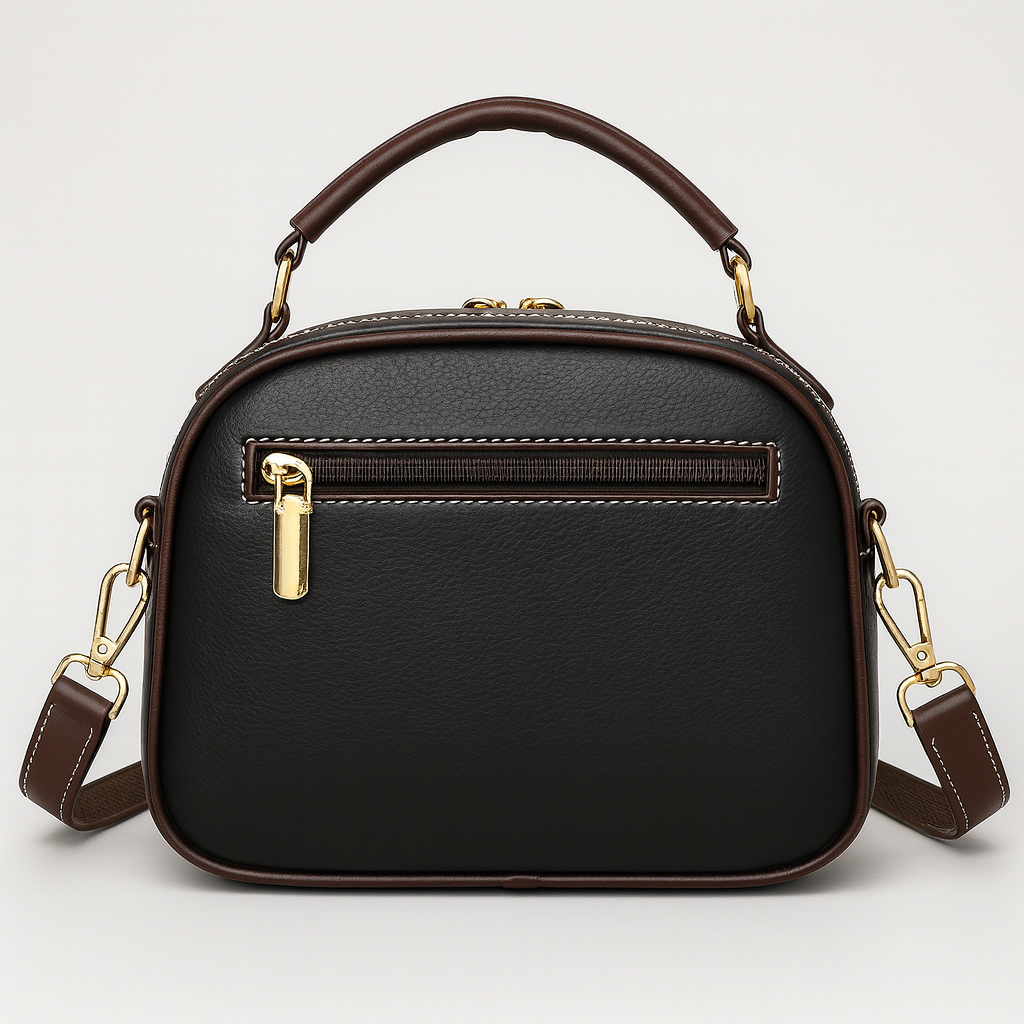 Chloe | Elegante crossbodytas met twee lagen en een brede schouderriem