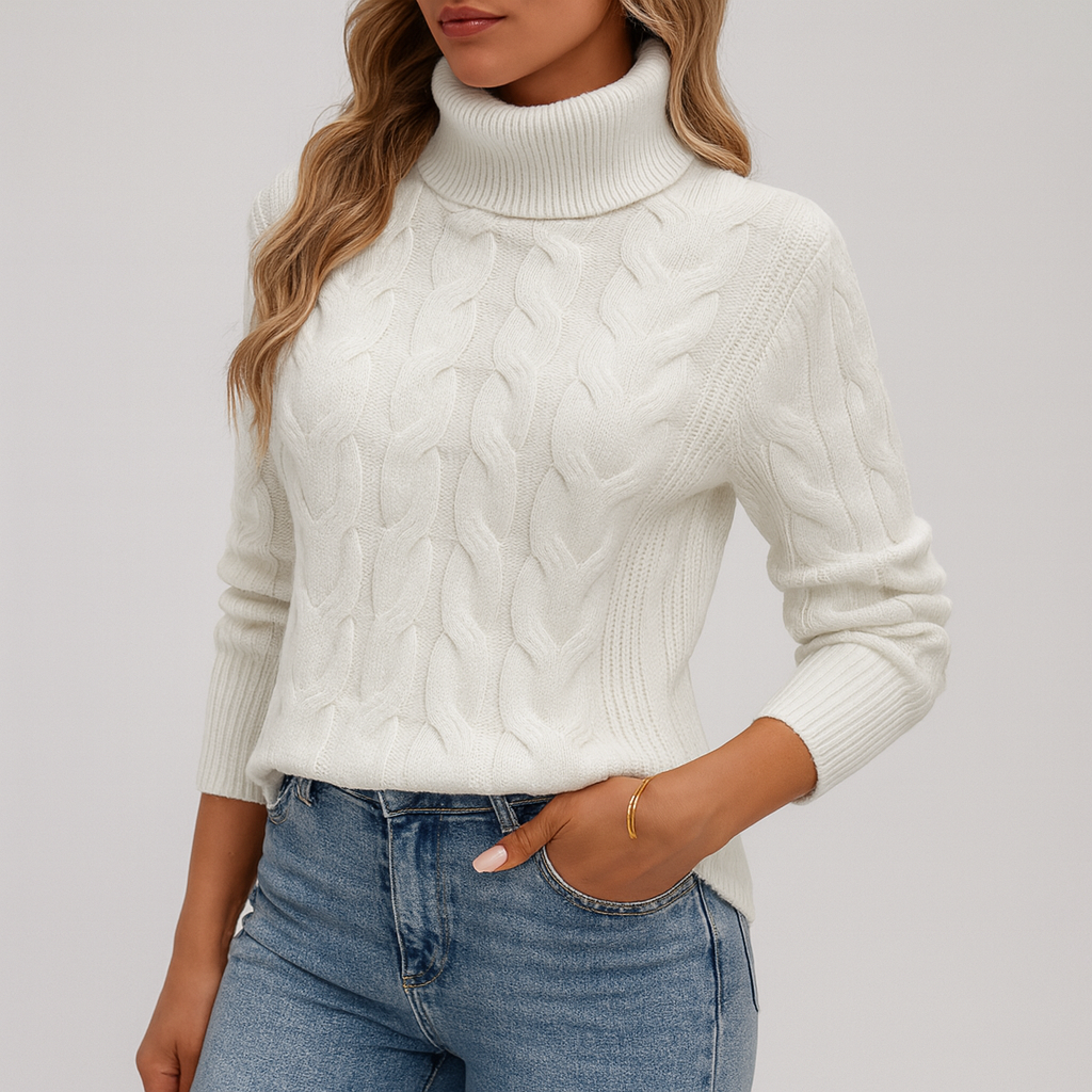 Arlene | Elegante gebreide coltrui