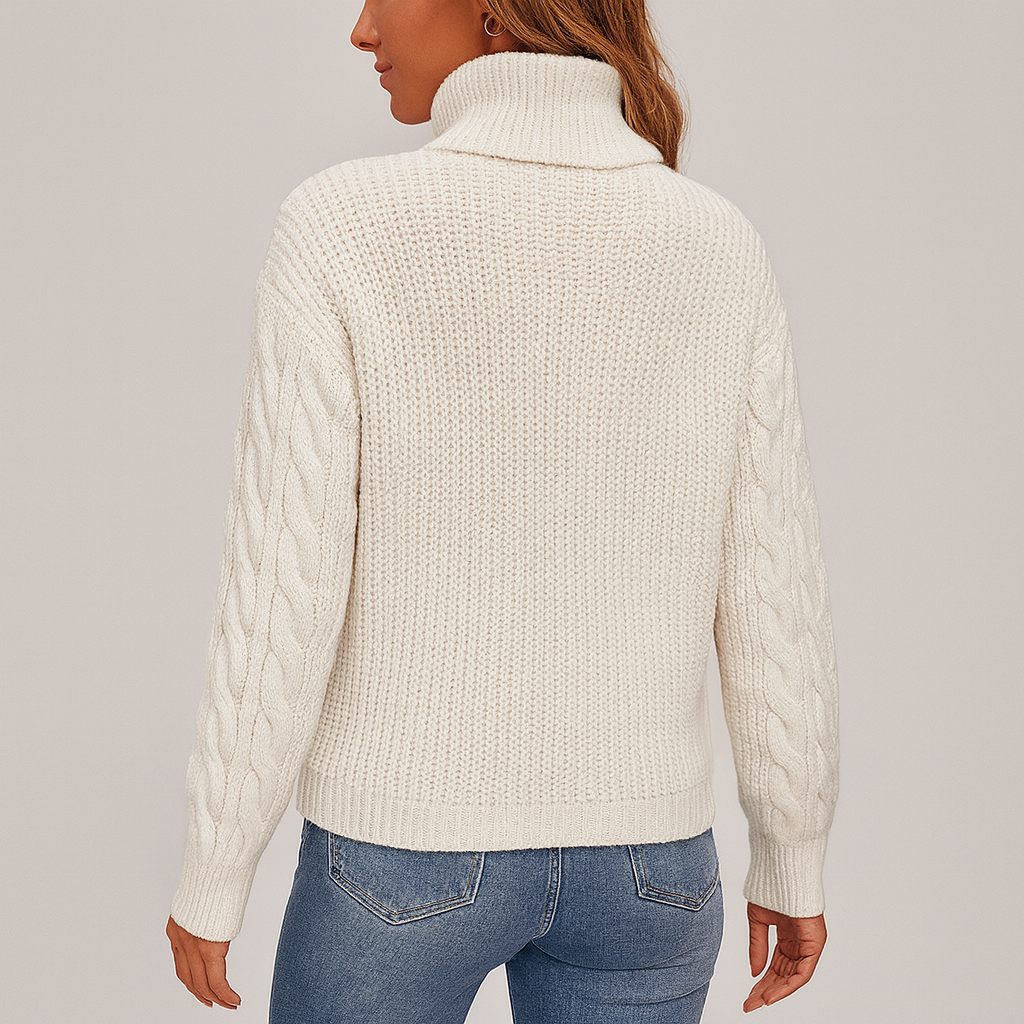 Arlene | Elegante gebreide coltrui
