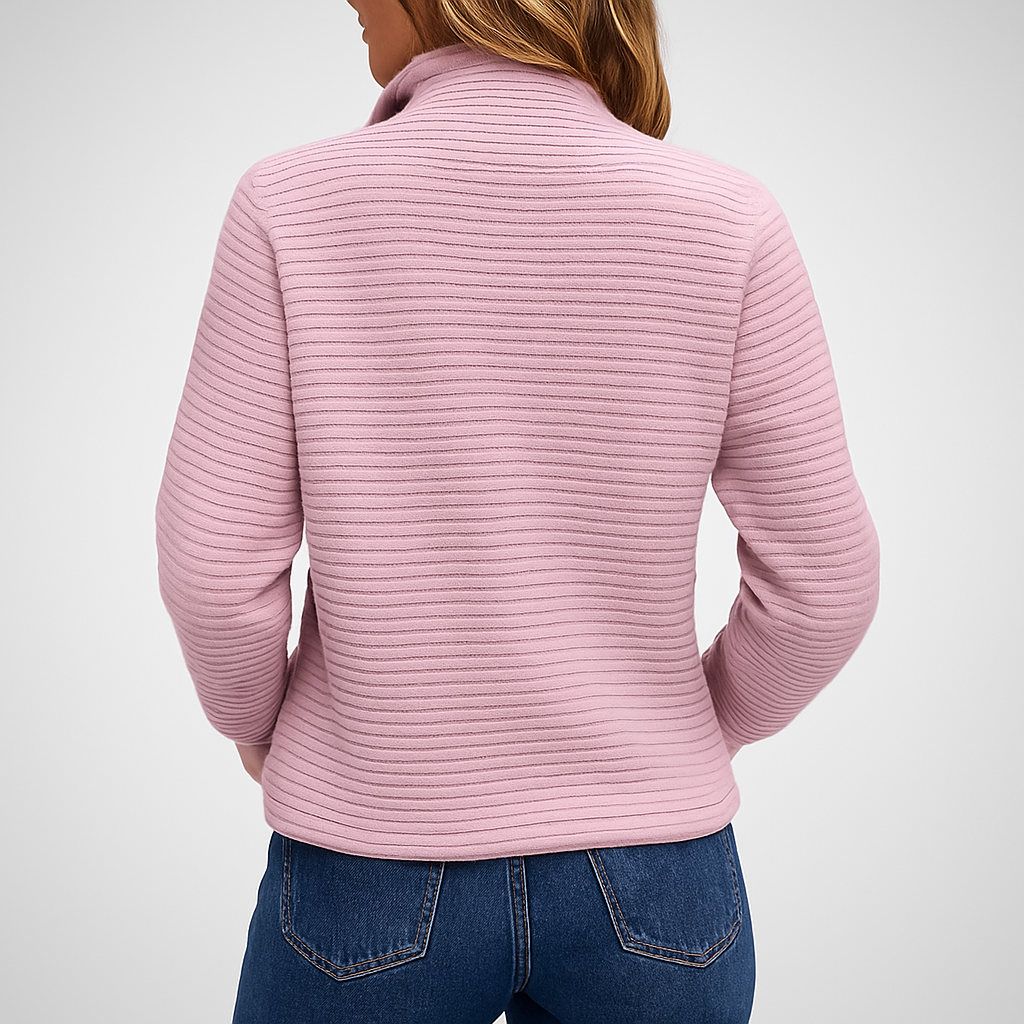 Lianora | Pullover met halve rits