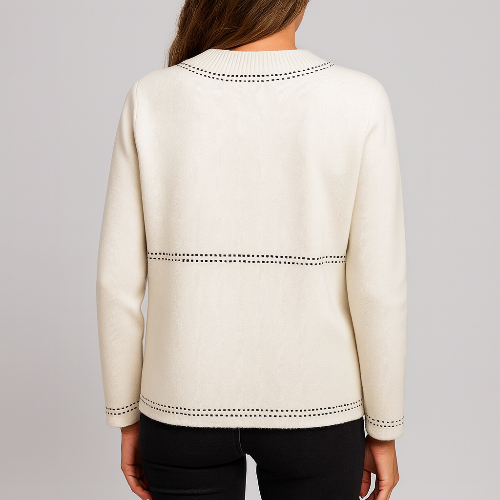 Alexa | Damesvest met knopen