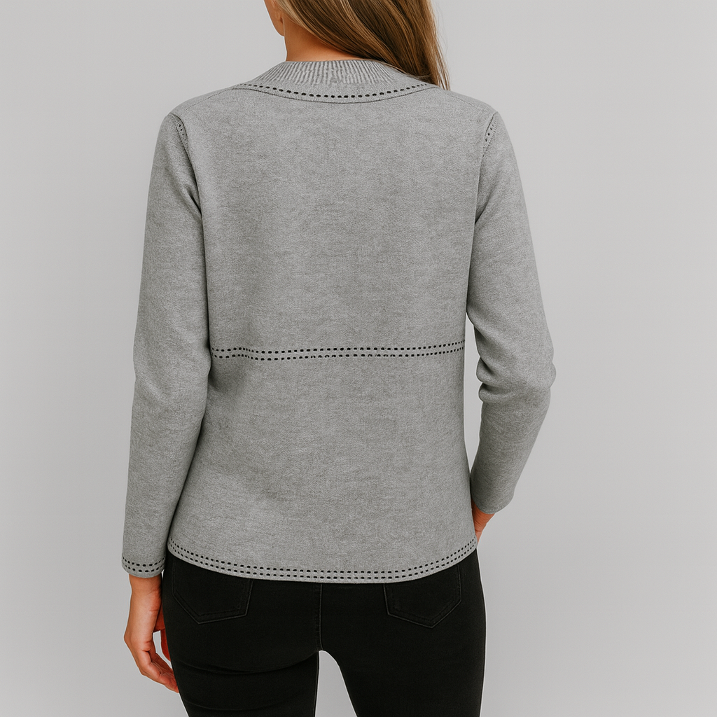 Alexa | Damesvest met knopen