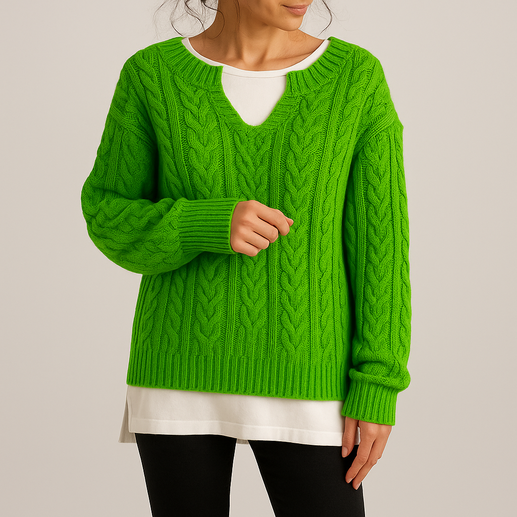 Sylvie | Gedraaide Wintertrui