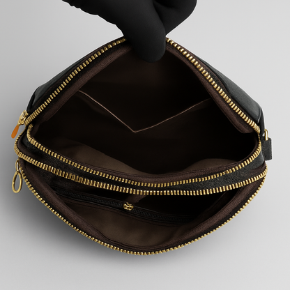 Catriona | Minimalistische schoudertas in schelpvorm