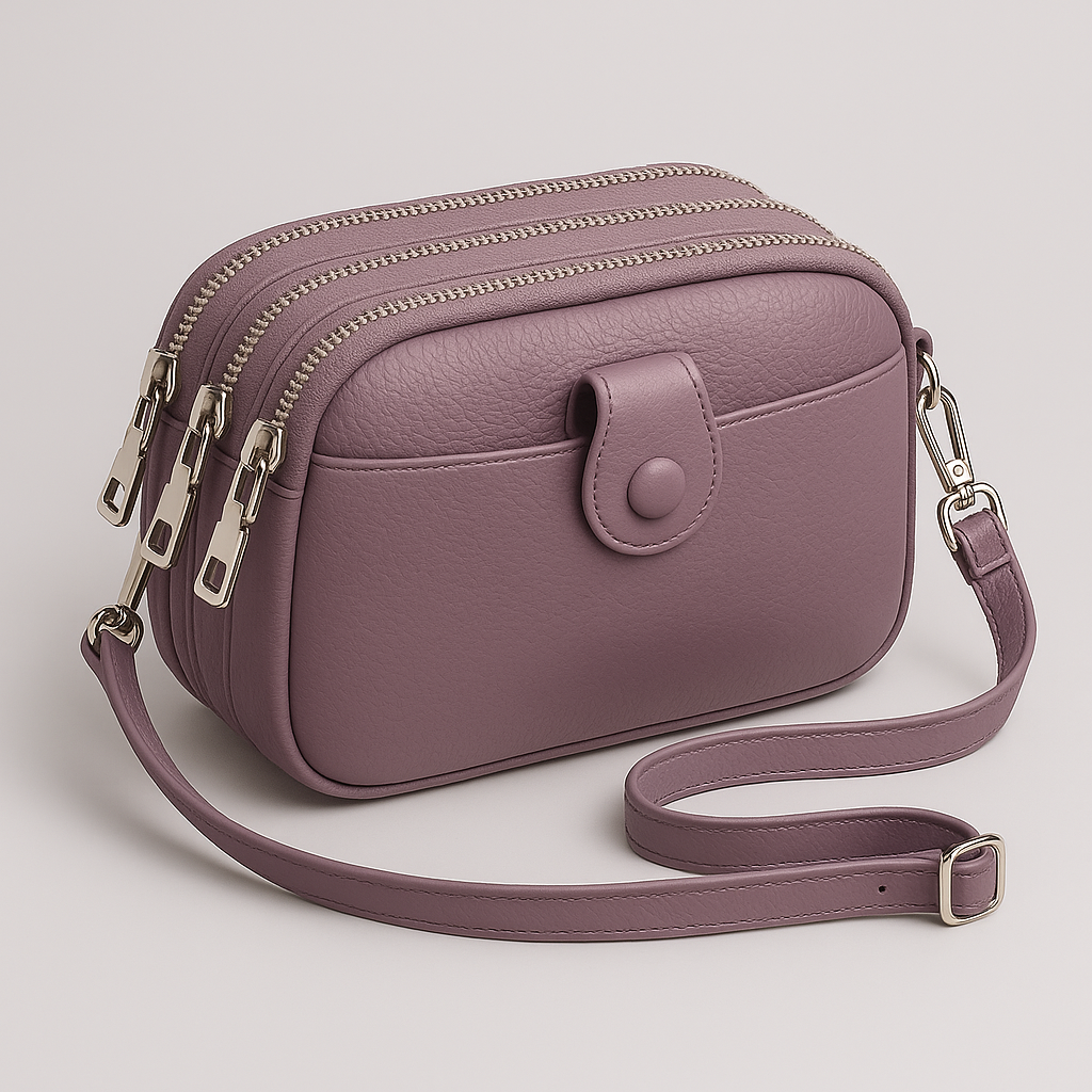 Jasmine | Vintage echte leren schoudertas voor dames