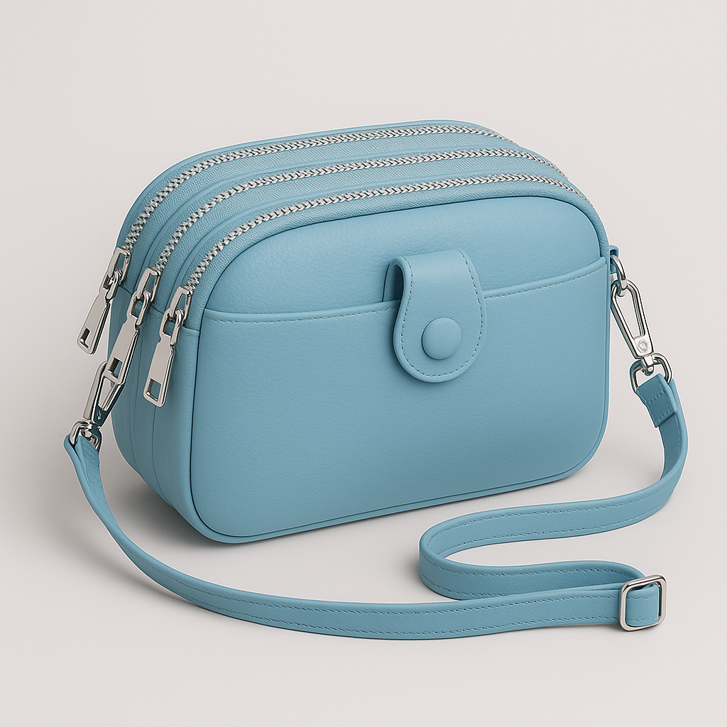 Jasmine | Vintage echte leren schoudertas voor dames