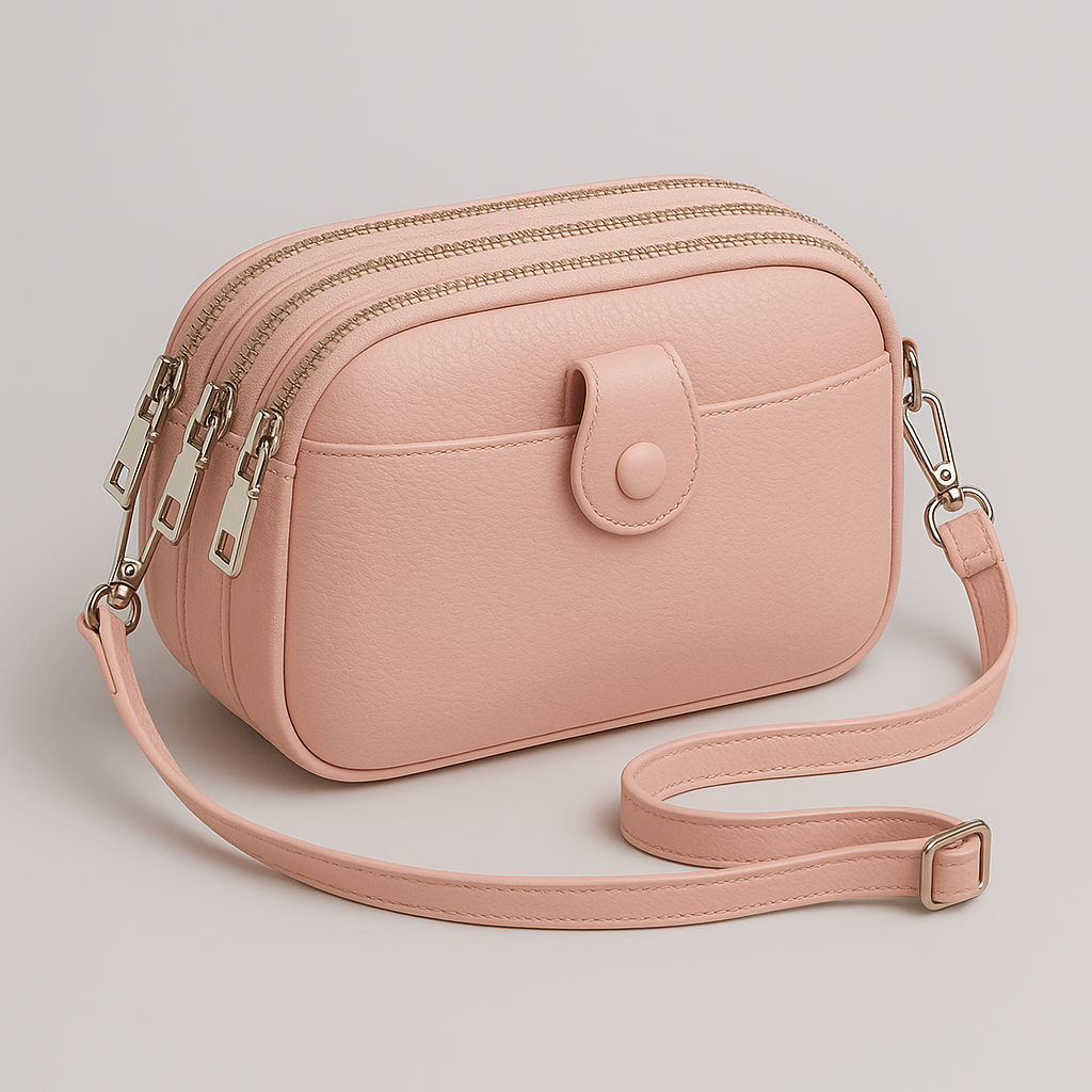 Jasmine | Vintage echte leren schoudertas voor dames