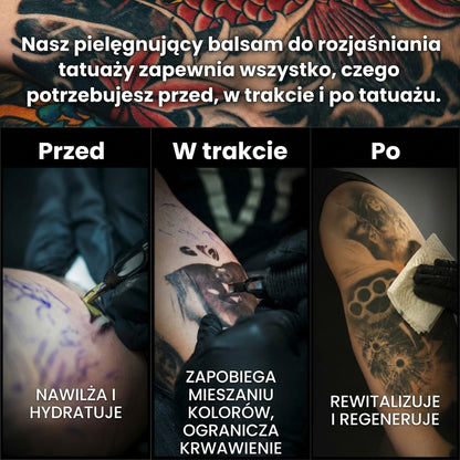 RetroInk | Rozjaśniający balsam do pielęgnacji tatuażu
