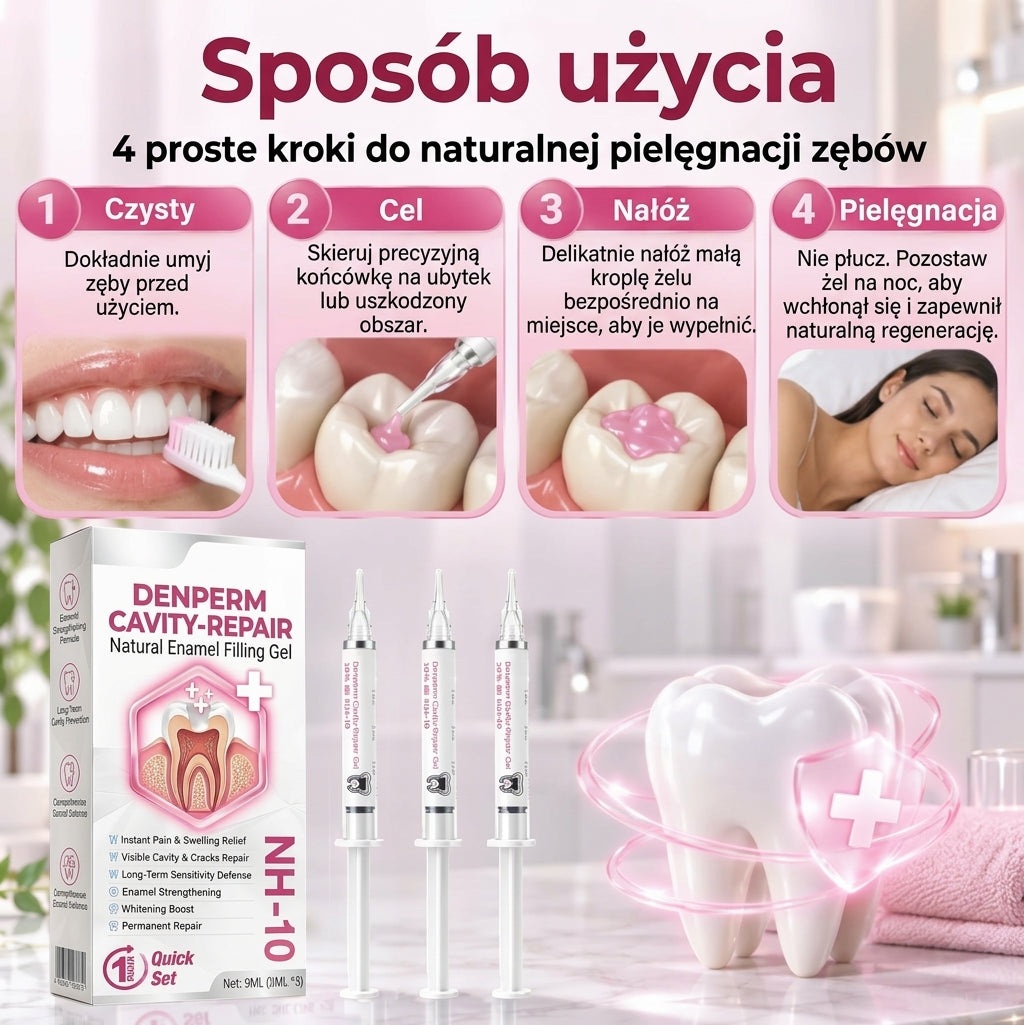 DentiPro |  Żel do naprawy zębów