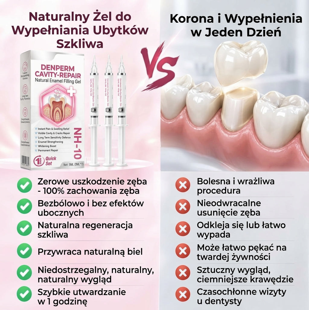 DentiPro |  Żel do naprawy zębów