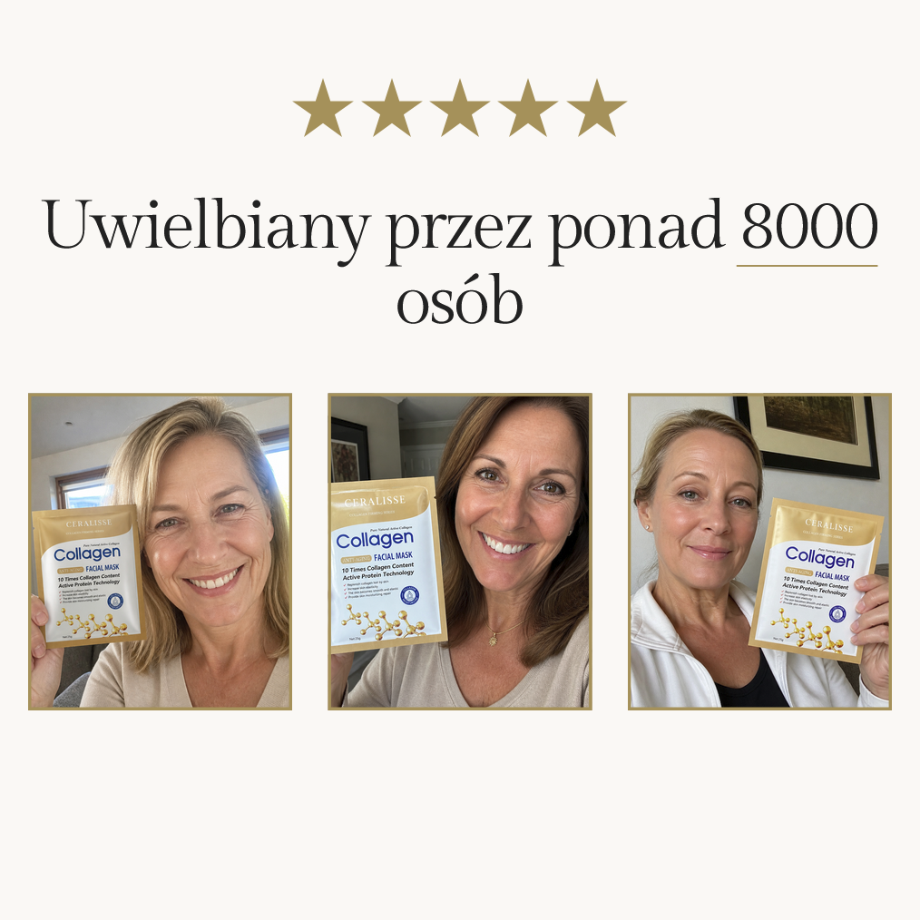 10 sztuk Kolagenowe Maski Do Twarzy