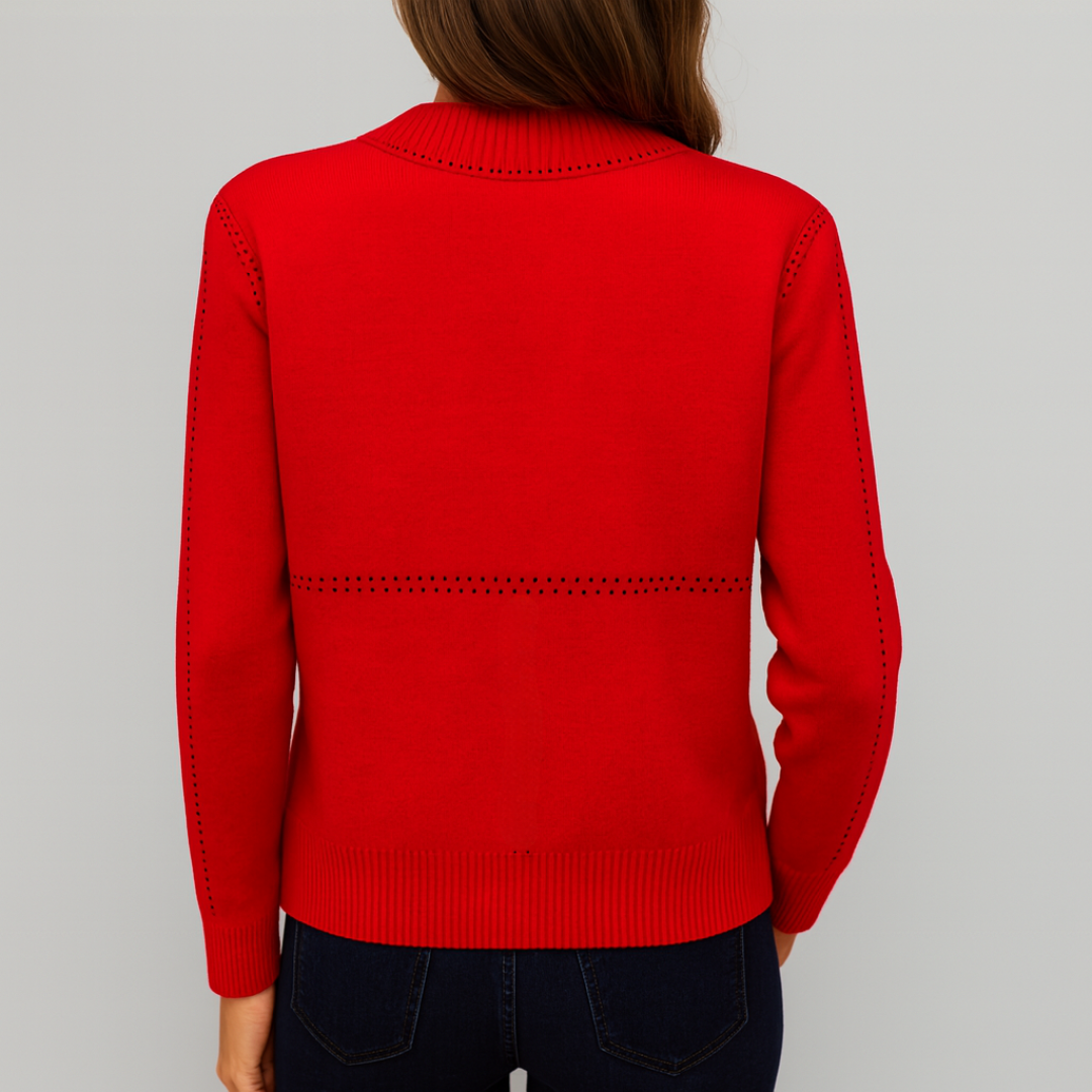 Alexa | Damesvest met knopen