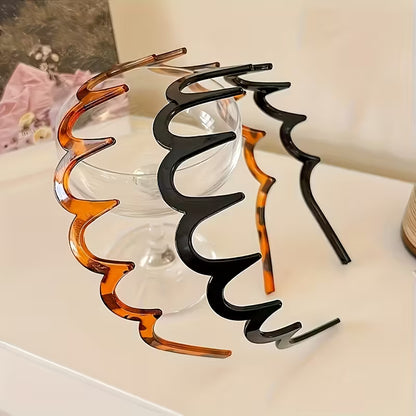 2-Piece Vintage Anti-Slip Headband Set