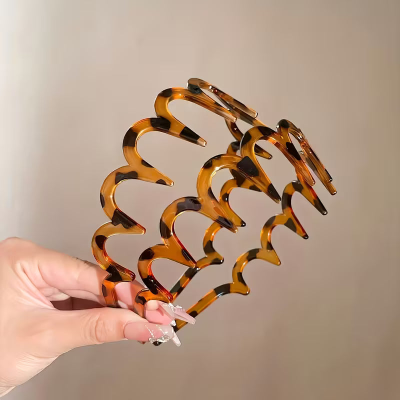 2-Piece Vintage Anti-Slip Headband Set